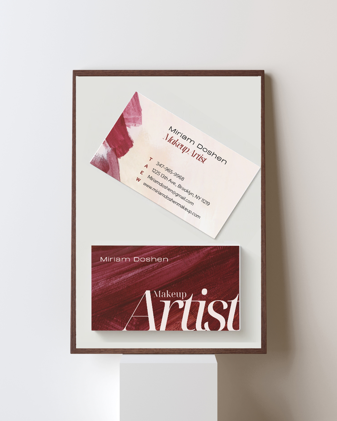 CUSTOM BUSINESS CARD DESIGN