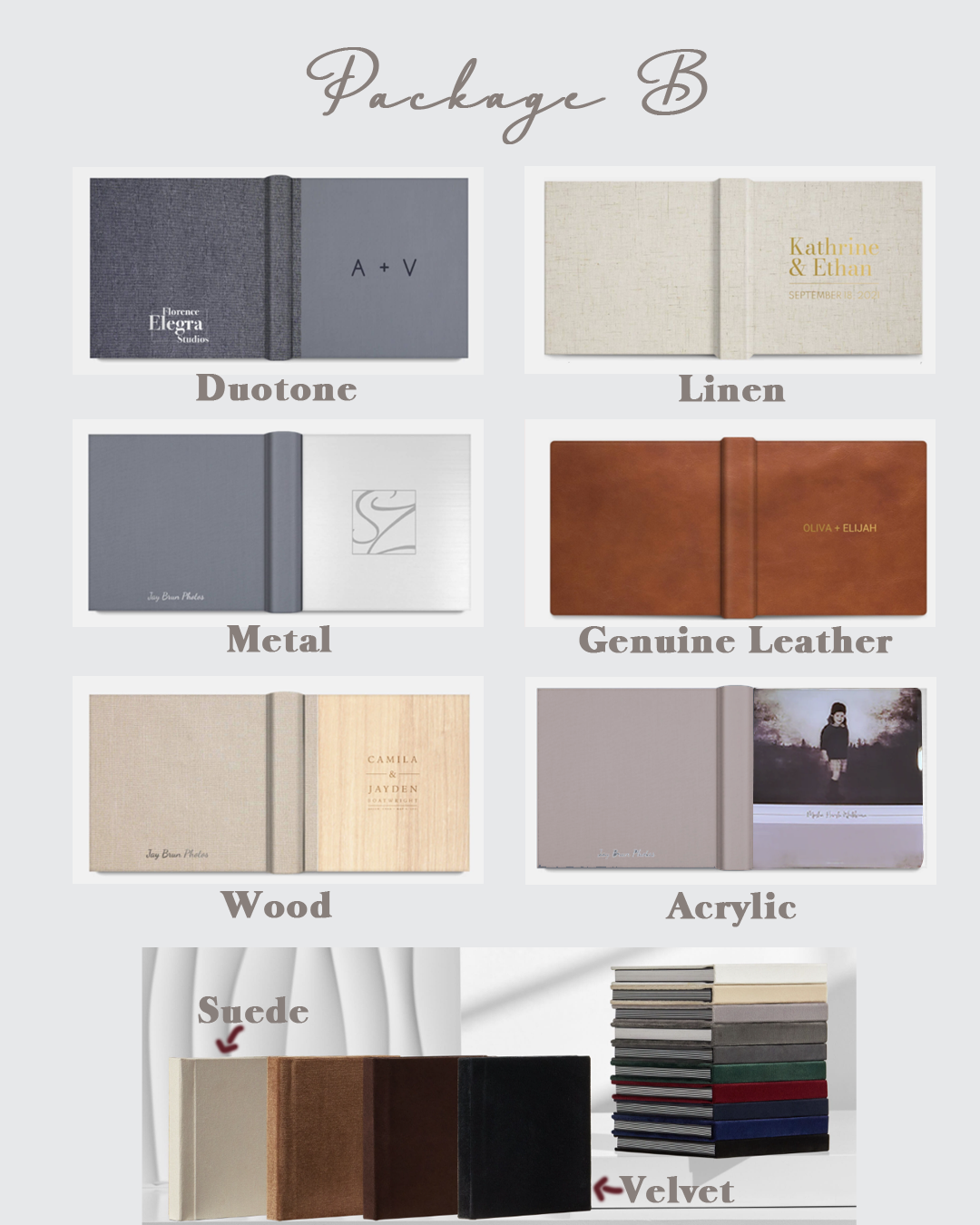 CUSTOM PHOTO ALBUMS