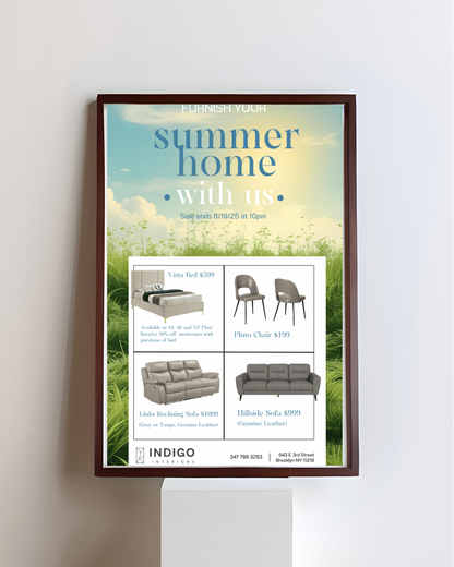 CUSTOM ADVERTISEMENT DESIGN