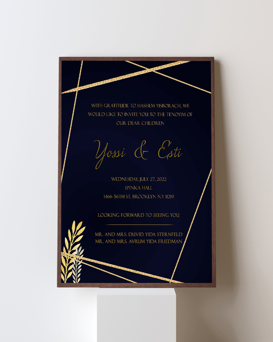 CUSTOM ITINERARY AND INVITATION DESIGN
